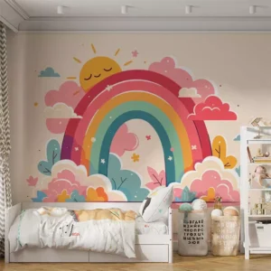 Modern Playful Kids Room Interior Design by Houseway