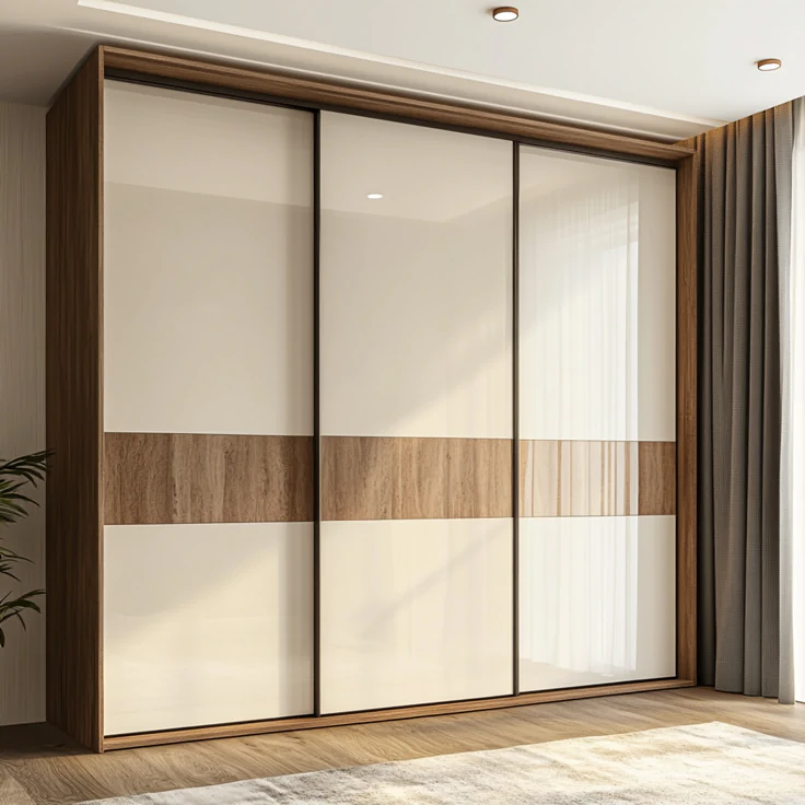 Modern Sliding Door Wardrobe Design for Bedroom by Houseway