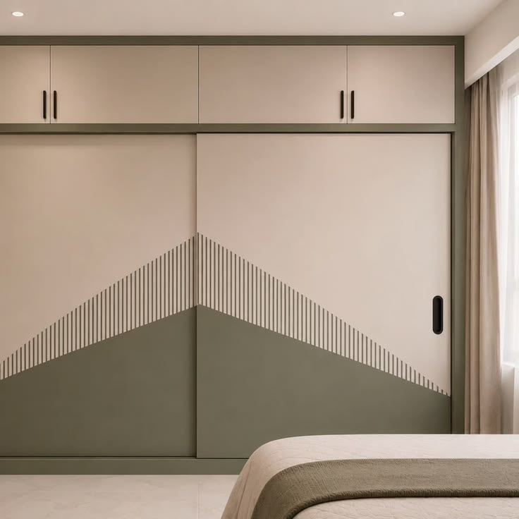 Modern Sliding Door Wardrobe Design for Bedroom by Houseway