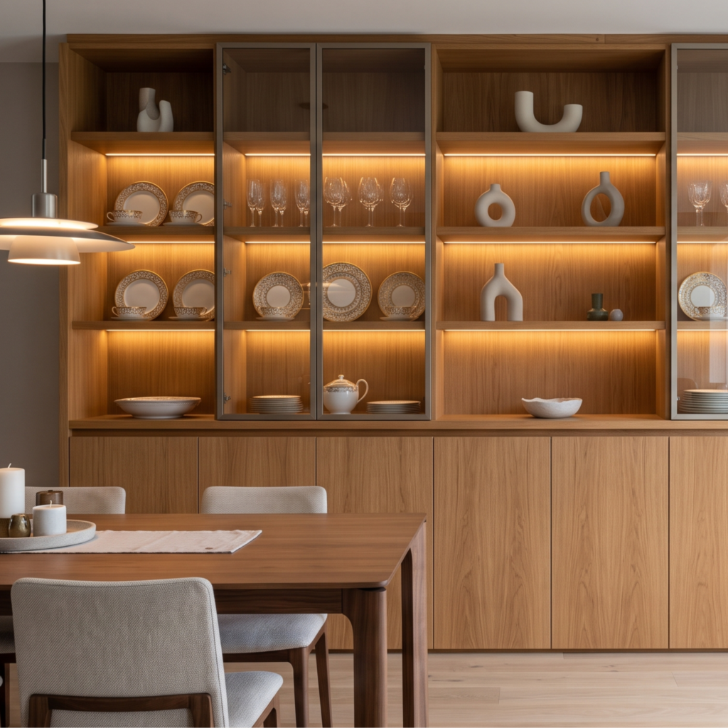 Crockery Unit Design in Hyderabad