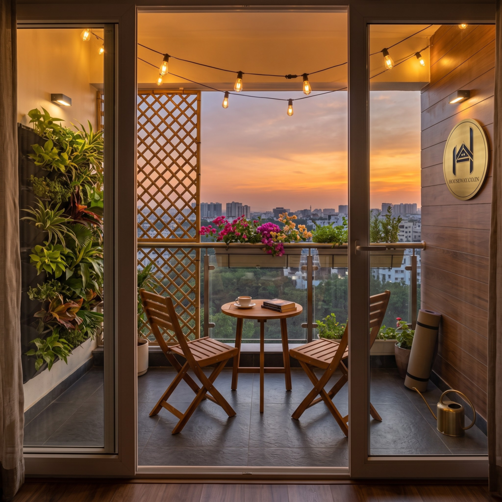 Balcony Interior Design in Hyderabad