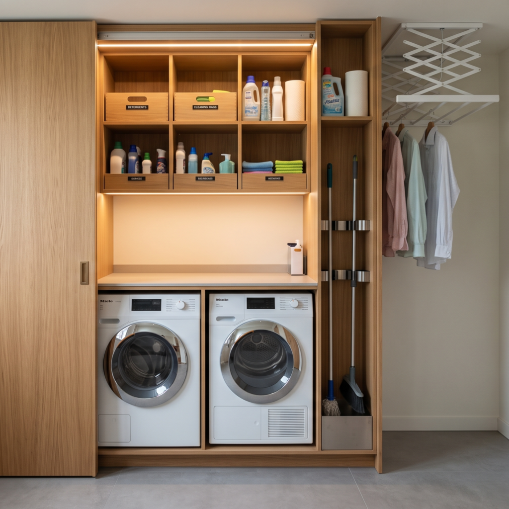 Utility Area Interior Design in Hyderabad