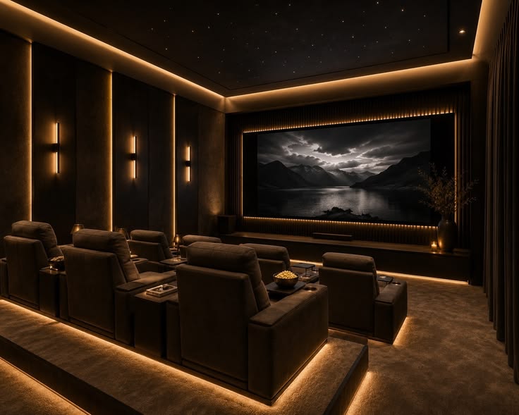 Home Theatre Interior Design in Hyderabad